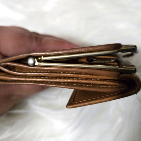 Celine Macadam Coated Canvas and Leather Triomphe Kisslock Wallet - Picture 6 of 13